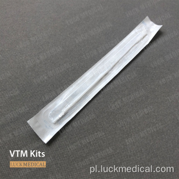 10 ml rurki VTM z zestawem wymazu FDA